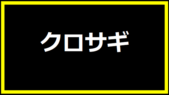 クロサギ