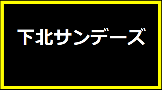 下北サンデーズ