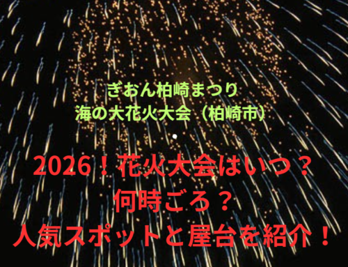 【ぎおん柏崎まつり 海の大花火大会（柏崎市）】2026！花火大会はいつ・何時ごろ？人気スポットや屋台も紹介！